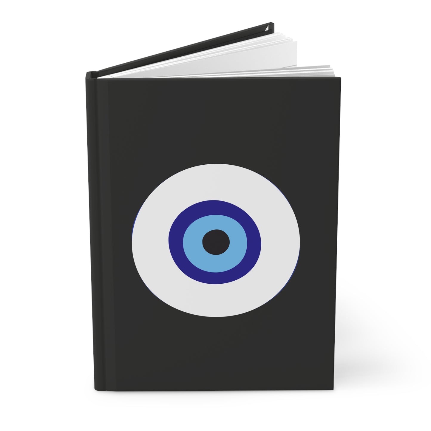 Evil Eye (Black) - Hardcover Journal & Decor Book