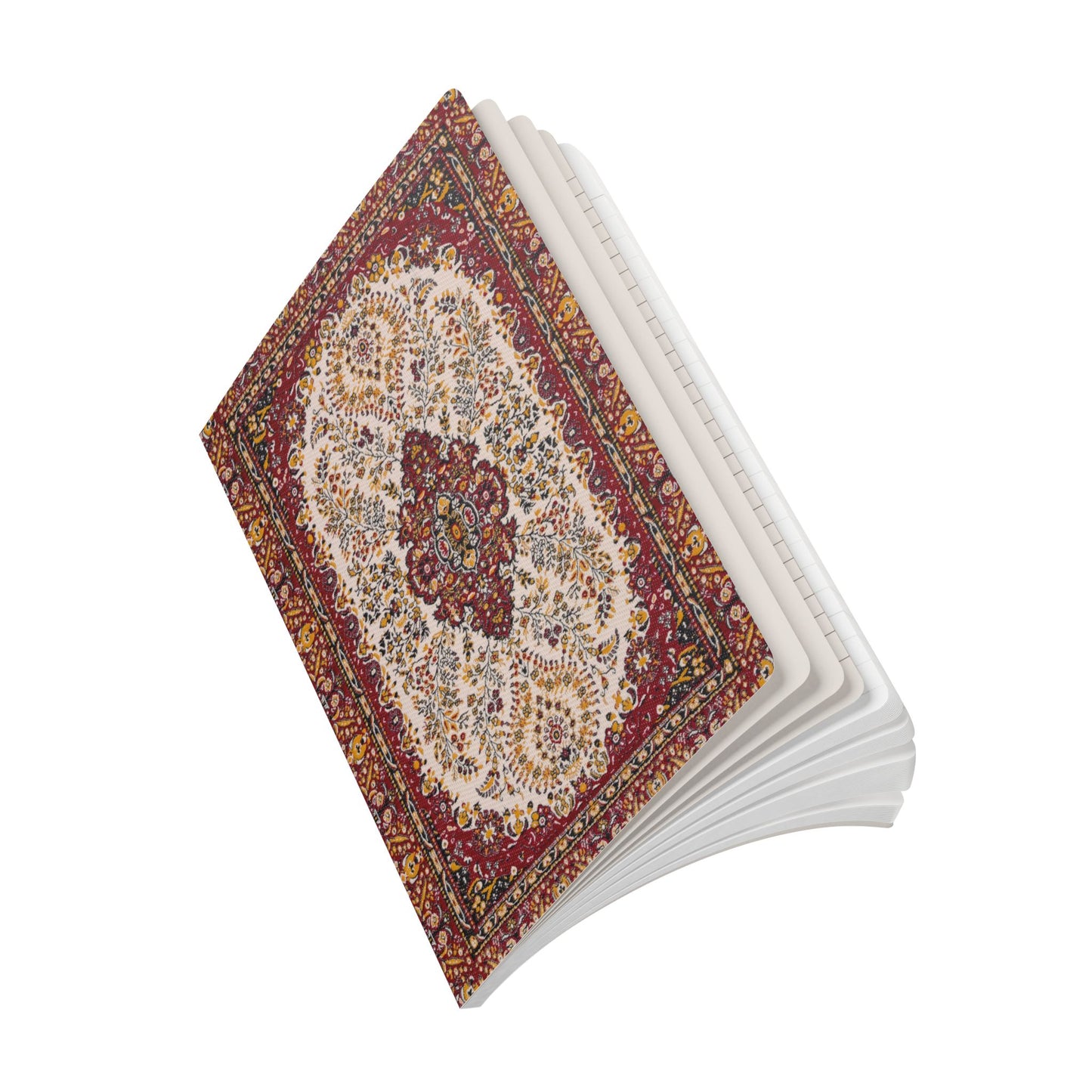 Self-Reflection Softcover Journal (Red/Beige)