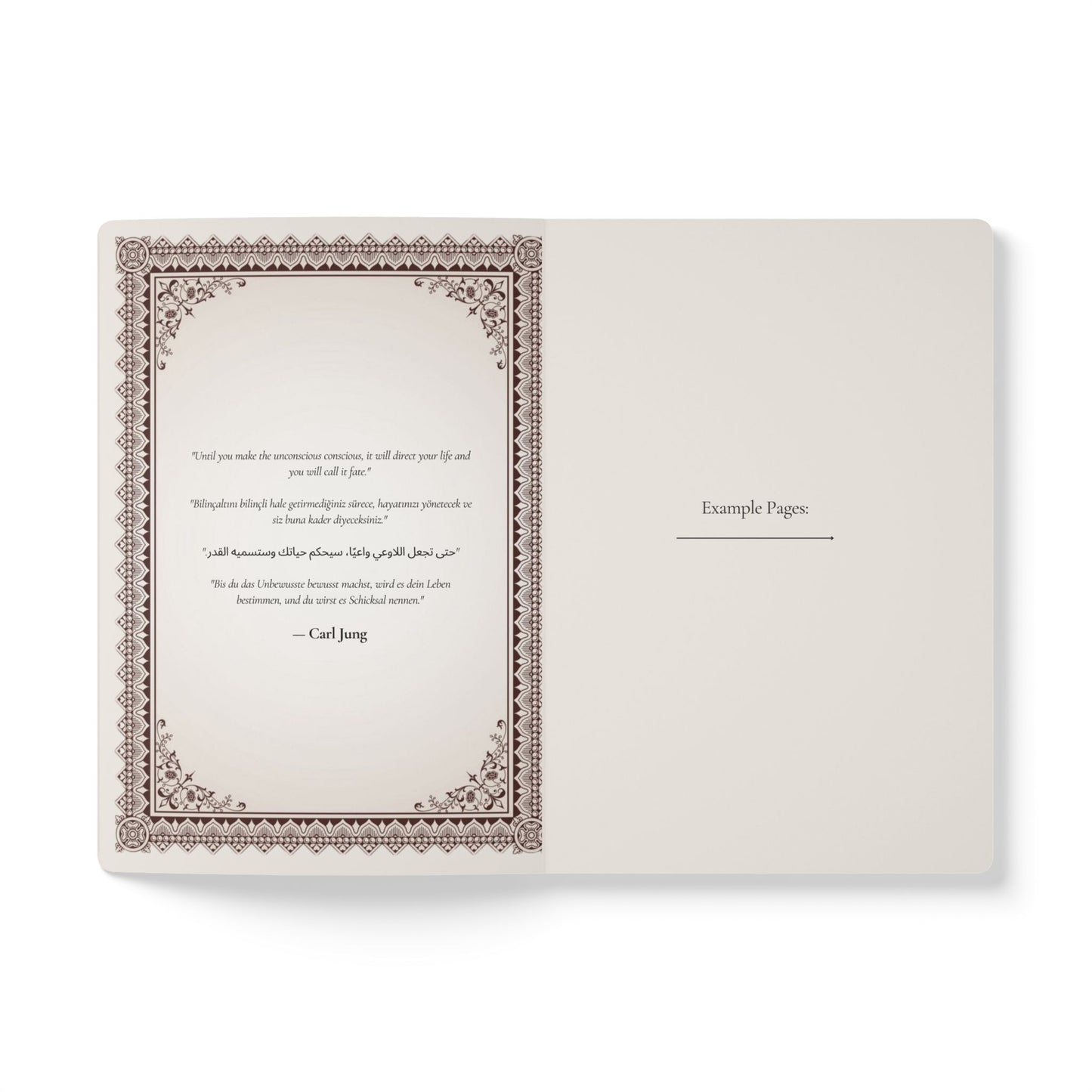 Self-Reflection Softcover Journal (Red)