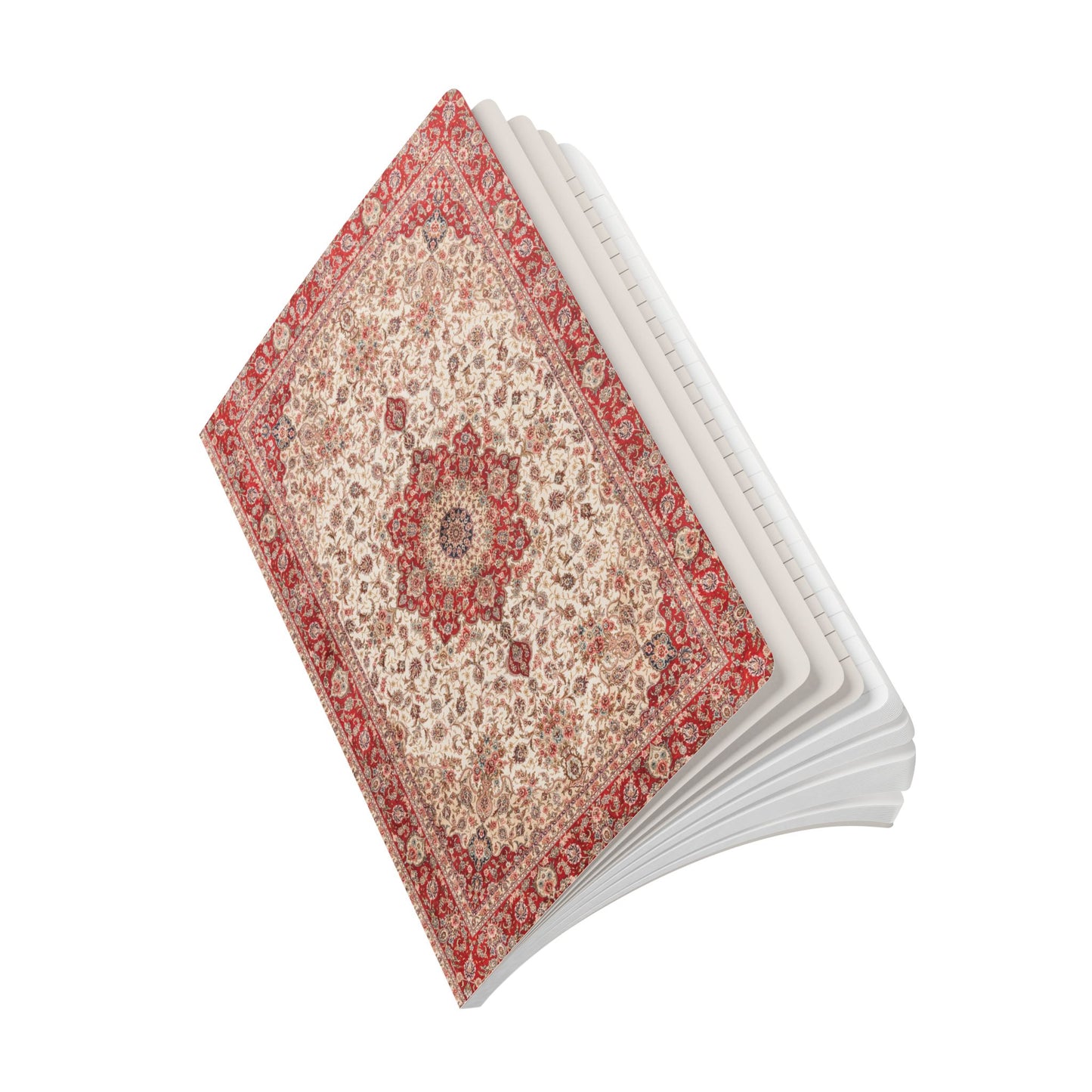Self-Reflection Softcover Journal (Beige/Red)