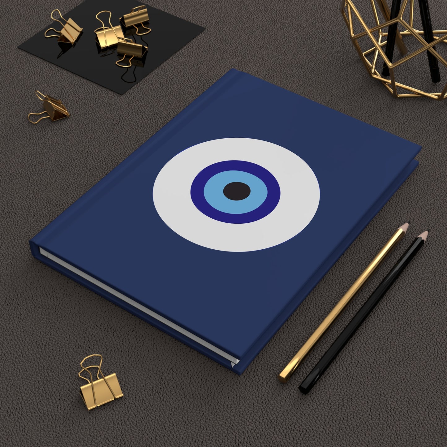 Evil Eye Journal & Decor Book (Blue)