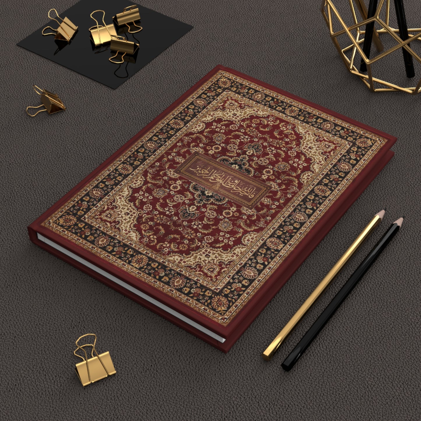 Turkish Rug - Hardcover Journal & Decor Book