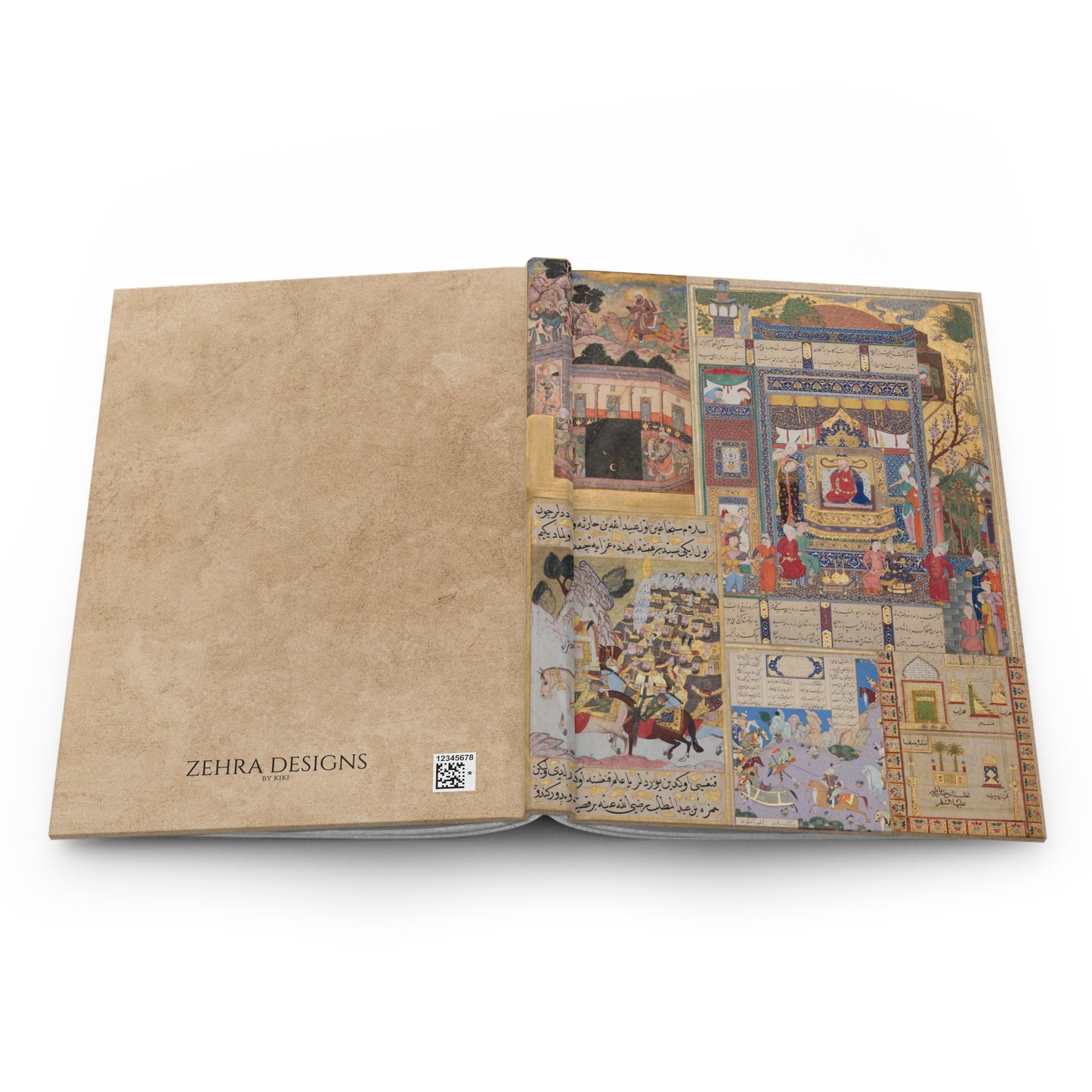 Ottoman Artwork - Hardcover Journal & Decor Book