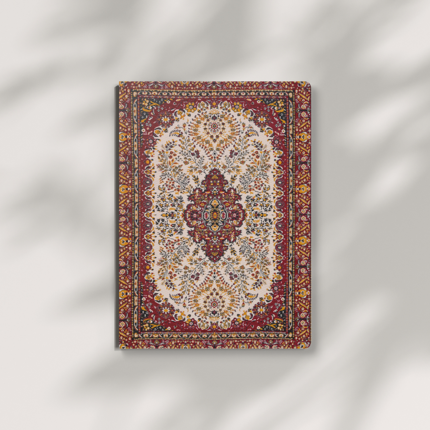 Self-Reflection Softcover Journal (Red/Beige)