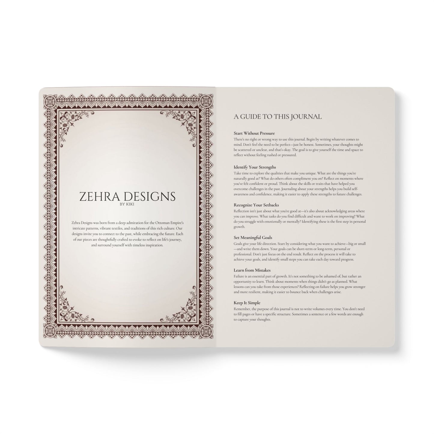 Self-Reflection Softcover Journal (Red)