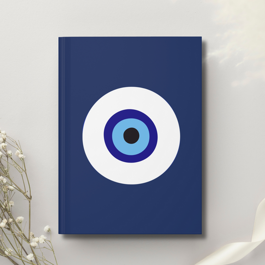 Evil Eye Journal & Decor Book (Blue)