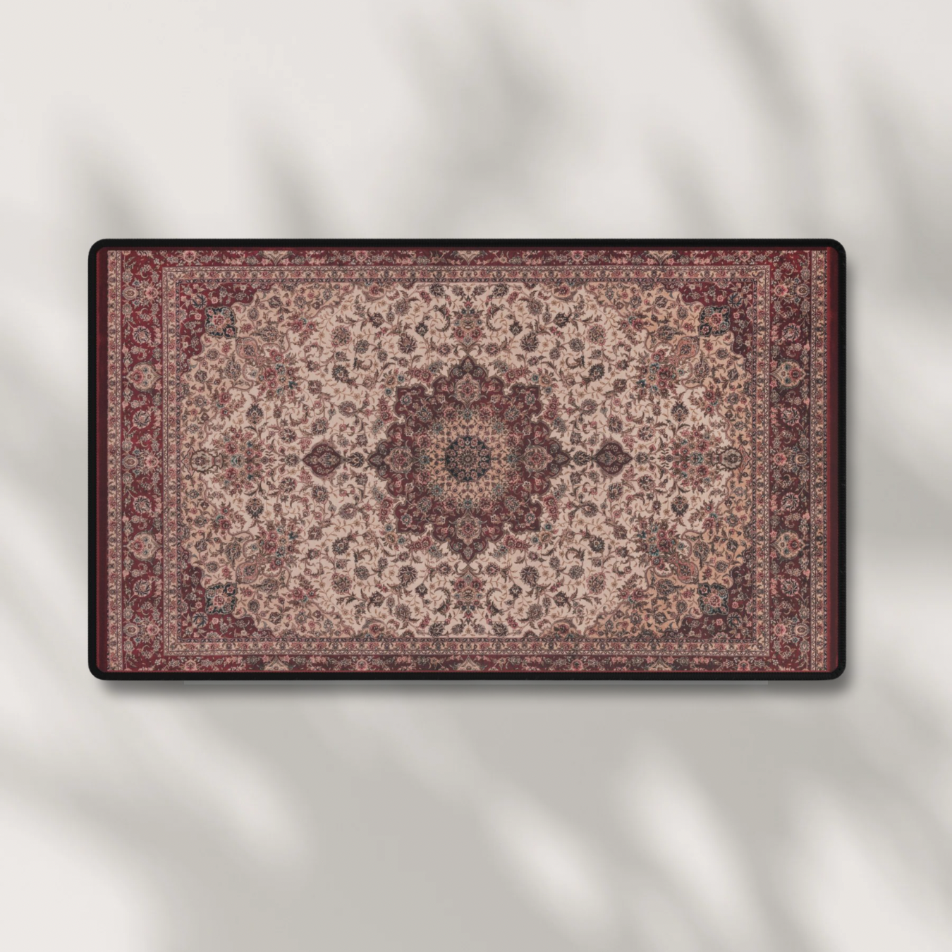 Turkish Rug Desk Mat (Rose)